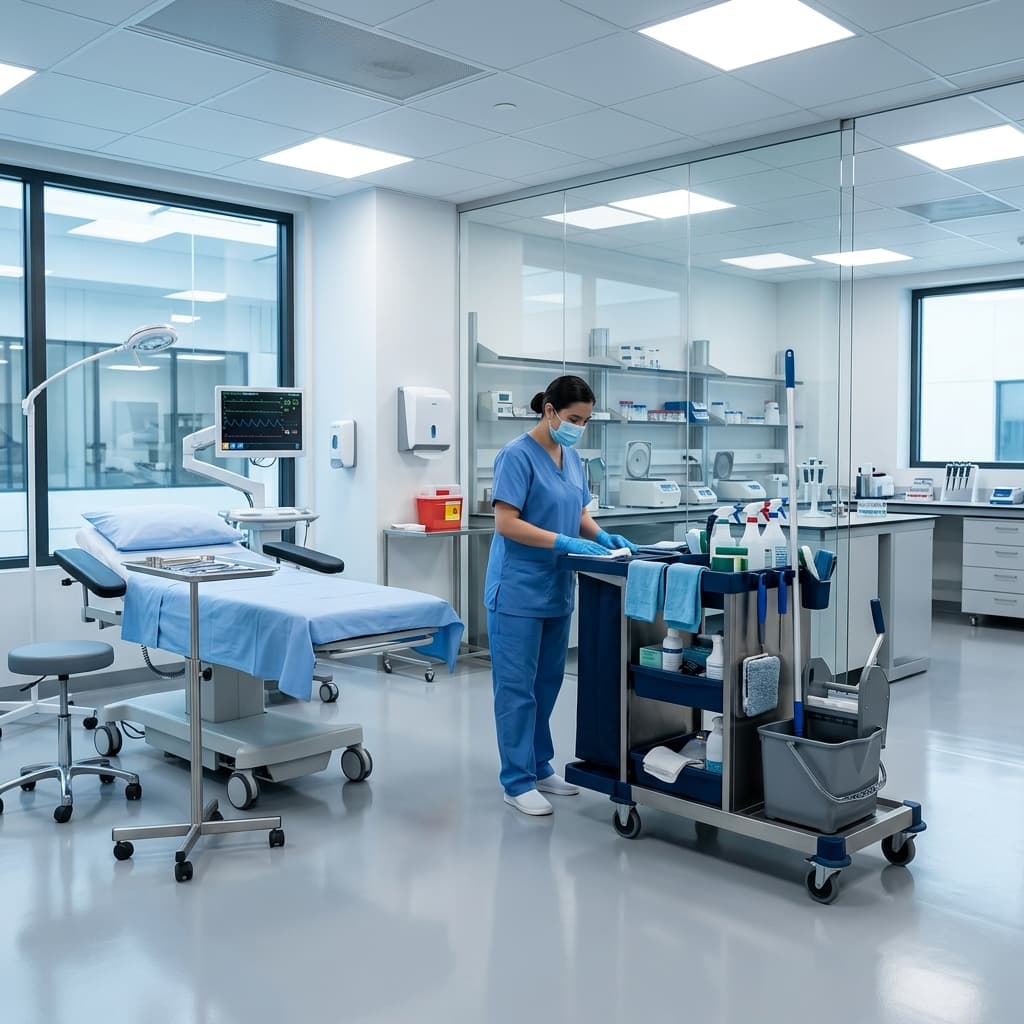 High-end modern medical laboratory or exam room in Central Massachusetts